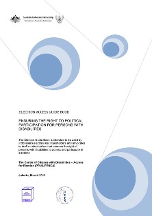 Cover Book Election Access Guide Book