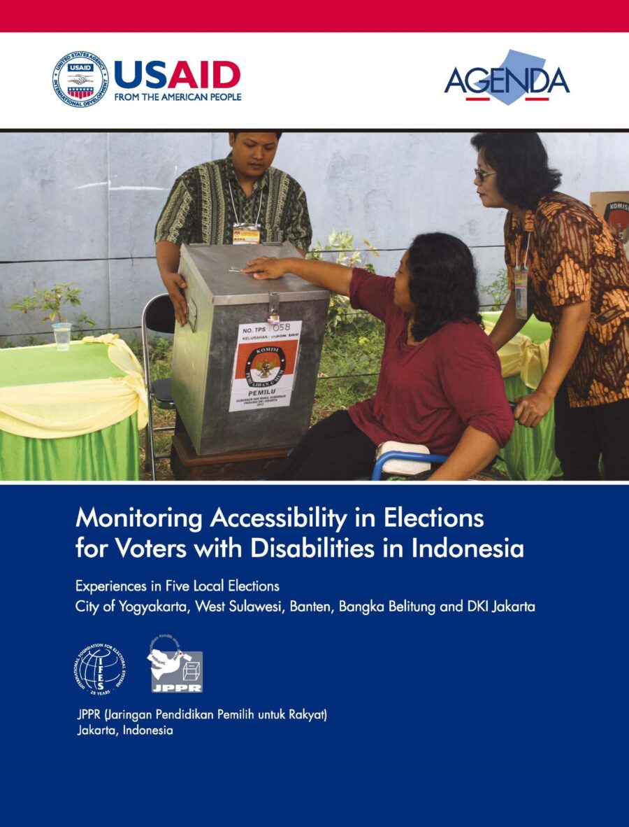 Monitoring Accessibility in Elections For Voters with Disabilities in Indonesia