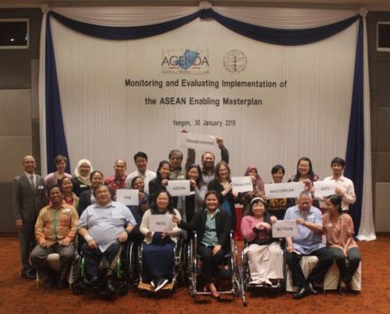 AGENDA M&E Training Group Picture, Tangon, Myanmar